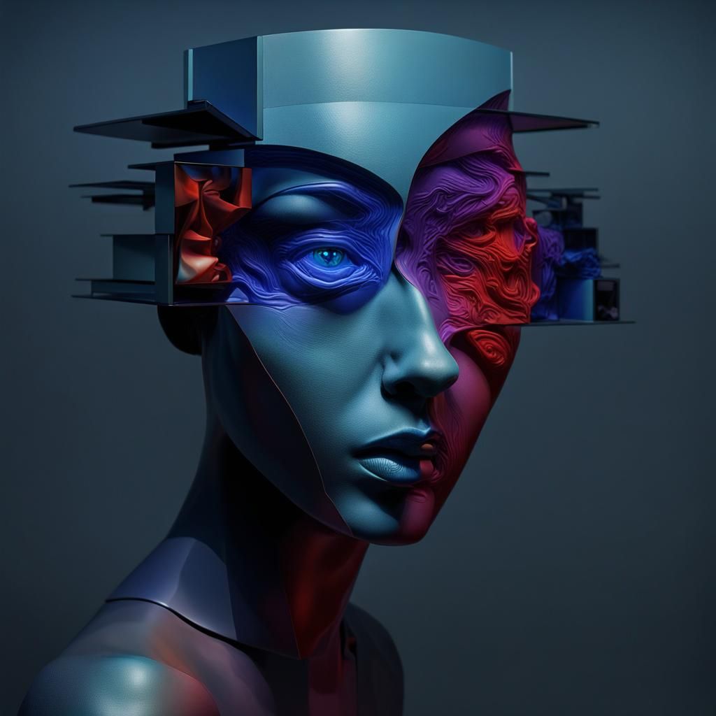 Tommy Danger Man and Ms Zing: Hyperdetailed Photo