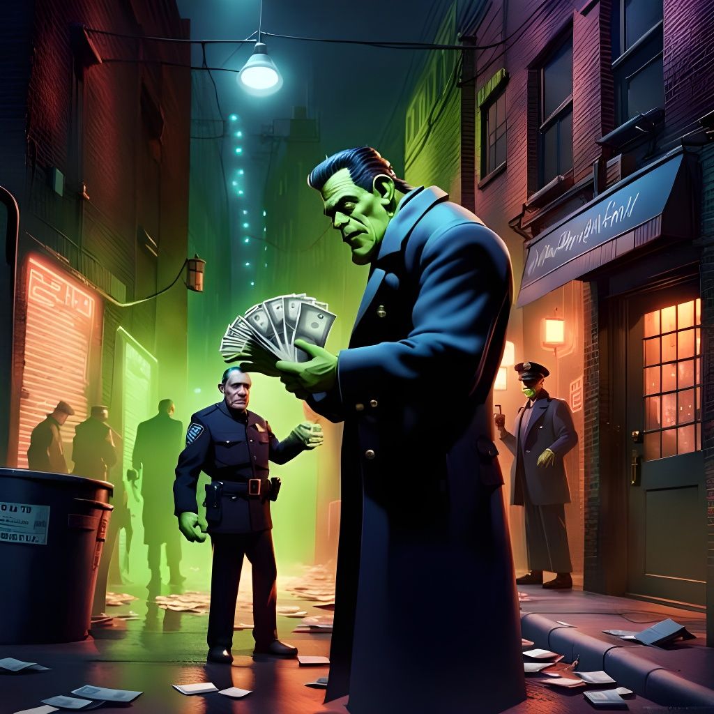 Isolated Black Glove on Neutral Background