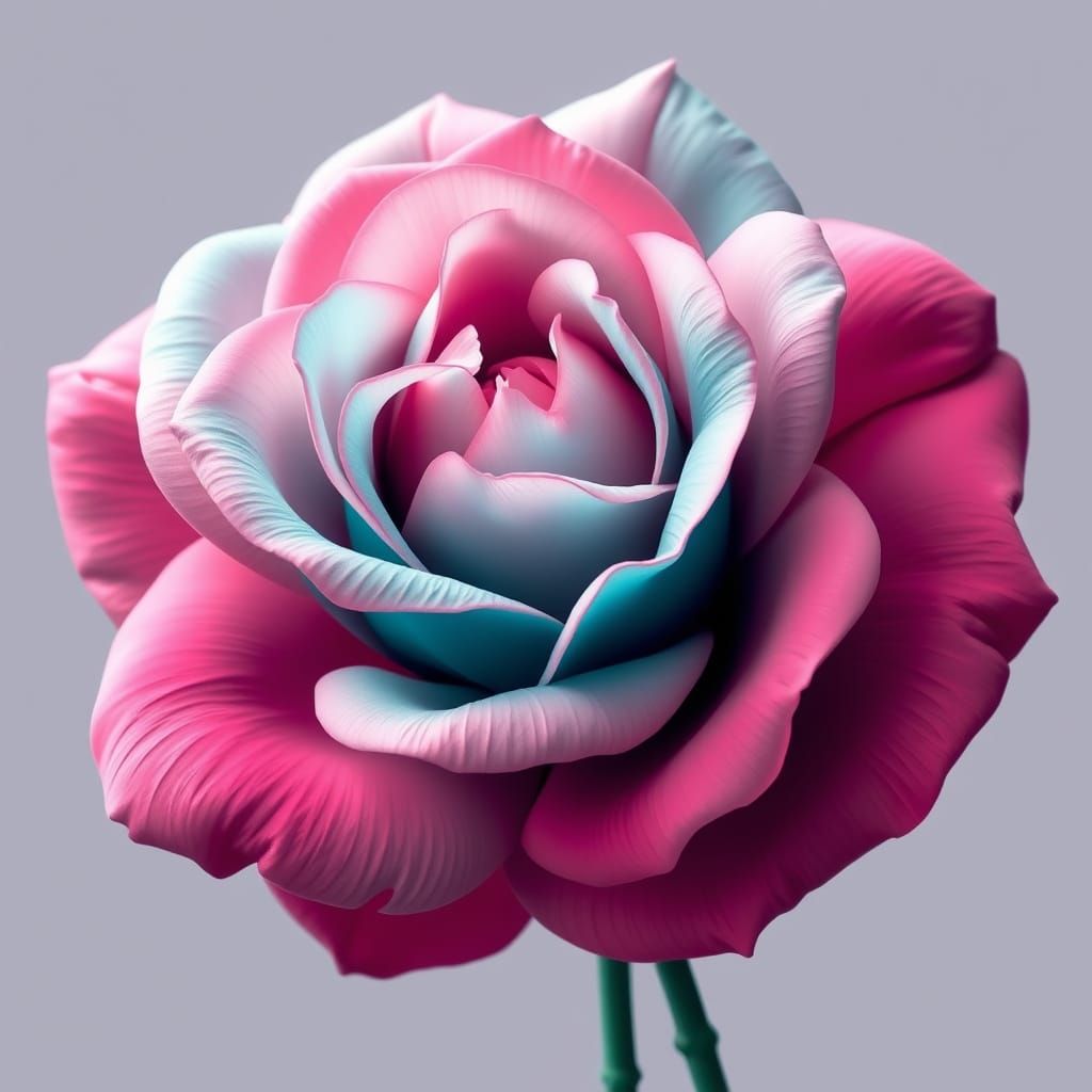 Artistic Rose Teal