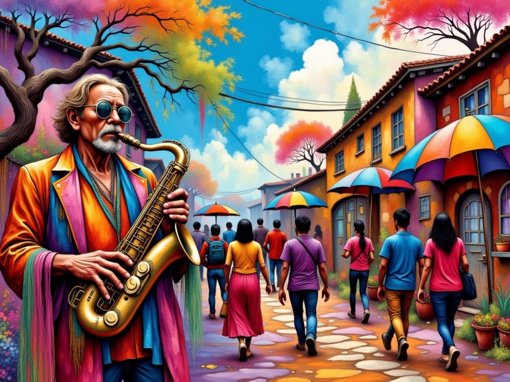 New Orleans Street Musician