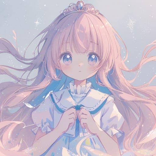 Pastel Princess in Soft Focus