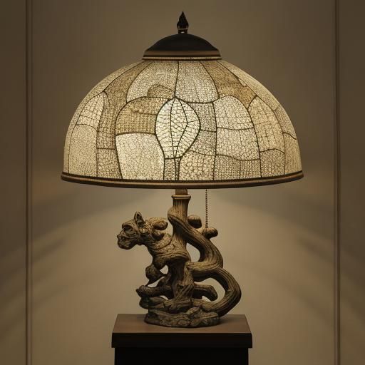 Protomouse Lamp Inspired by Rodin and Schiele