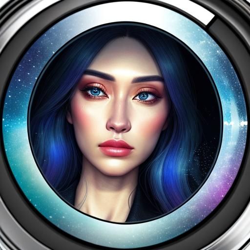 Hyperrealistic Close-up of Sad Eyes