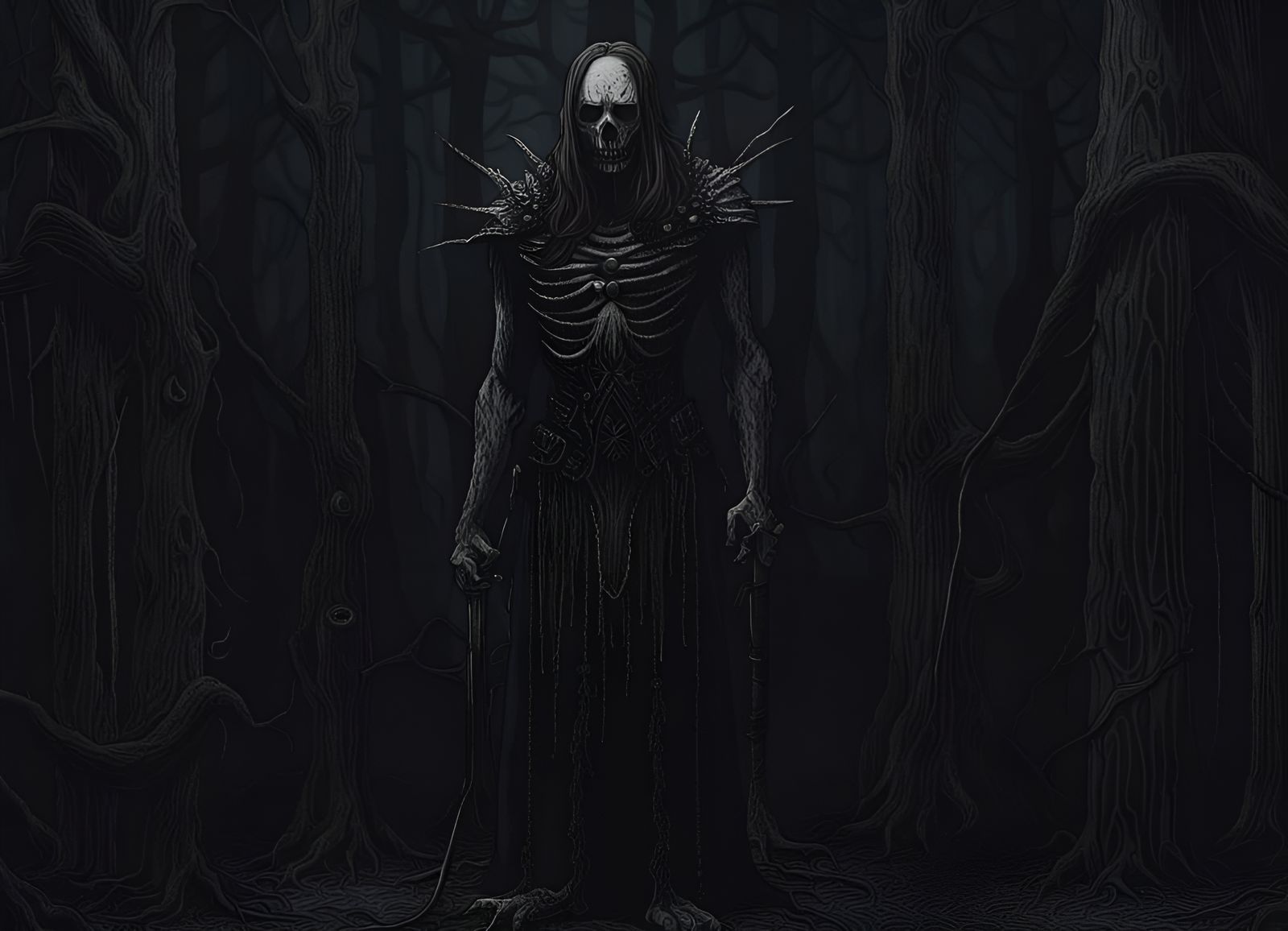 Sinister Loneliness in Black Metal Style