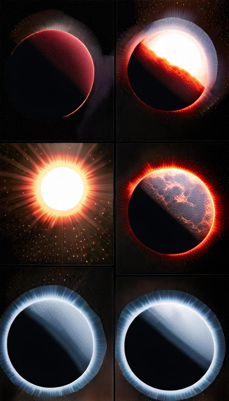 Hyperdimensional Sunscapes with Prominences and Sunspots
