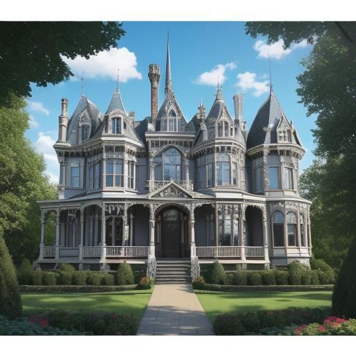 Grand Victorian Architecture: Ornate and Detailed Home