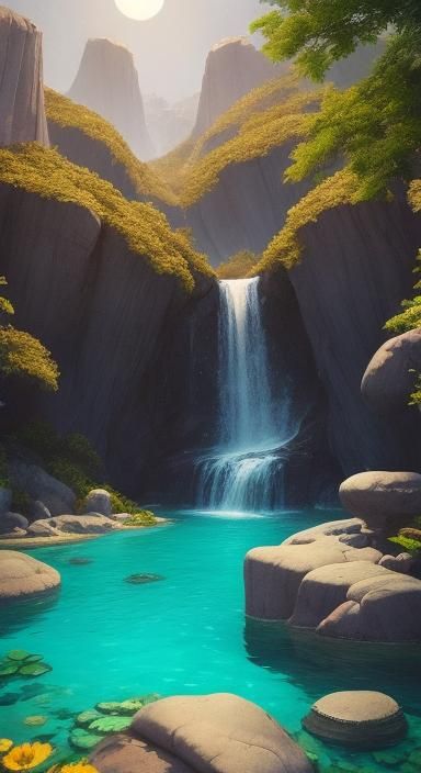 Goblin Scholar with Pixie in Fantasy Art Style