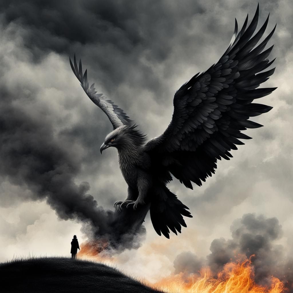 Figures Running to the Edge of the World