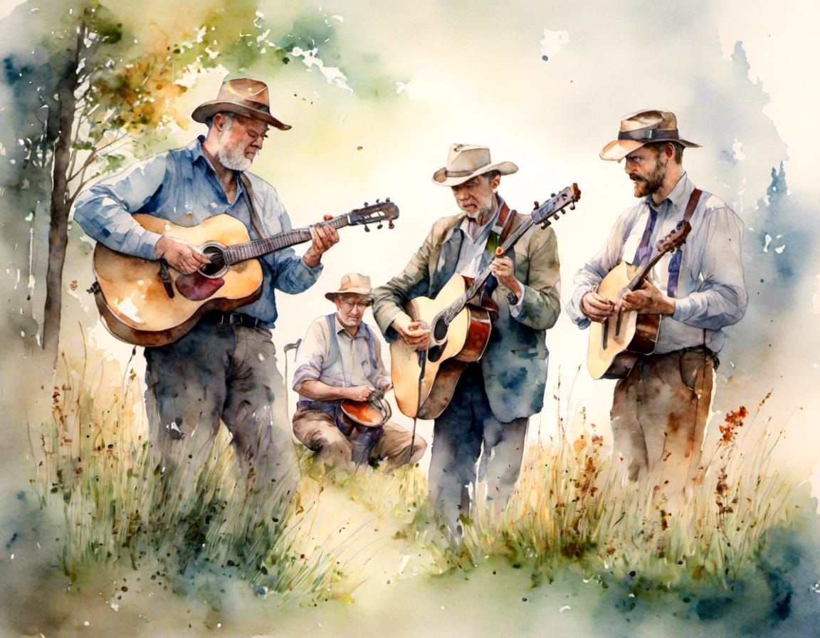 Bluegrass band