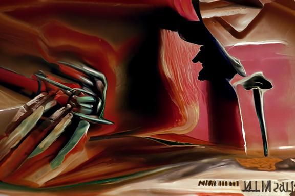 A Nightmare on Elm Street Movie Poster precisionism
