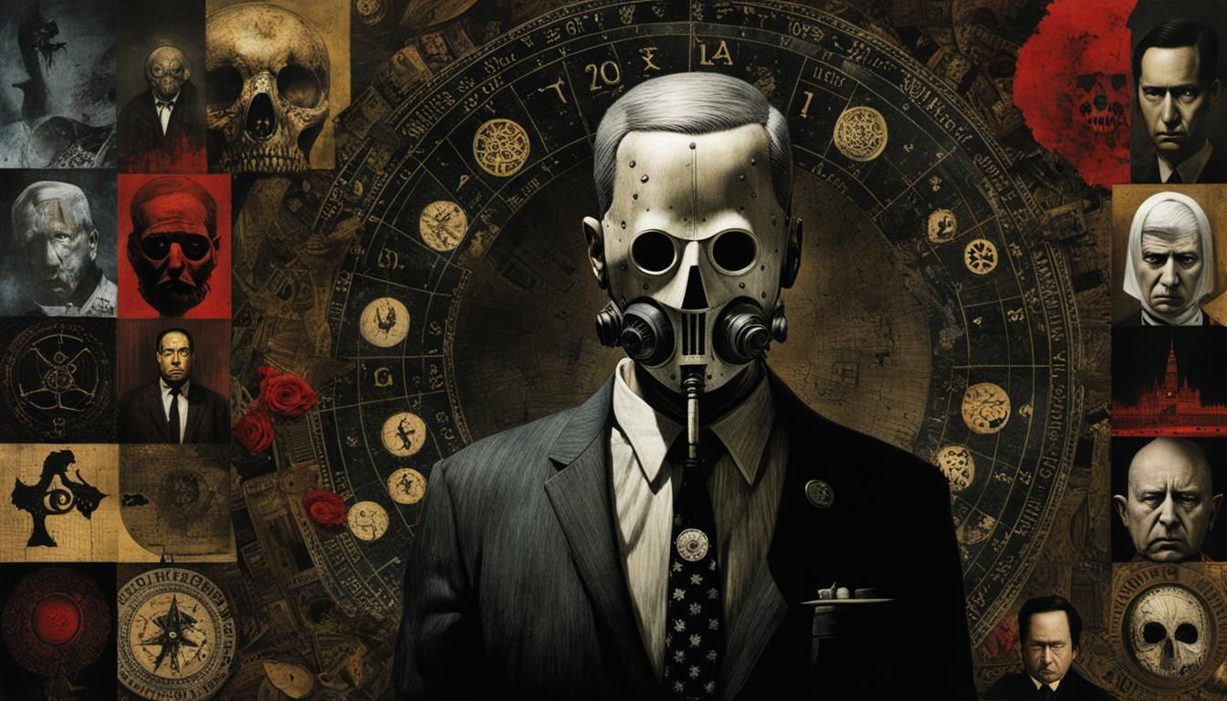 Horror Collage of The Zodiac Killer