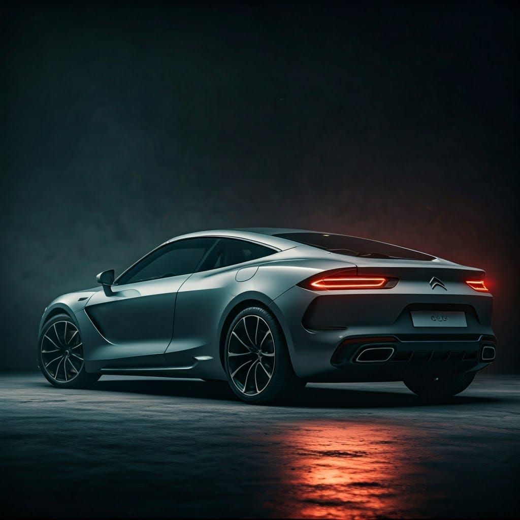 Epic Citroën McLaren XM in Moody Alleyway Lighting