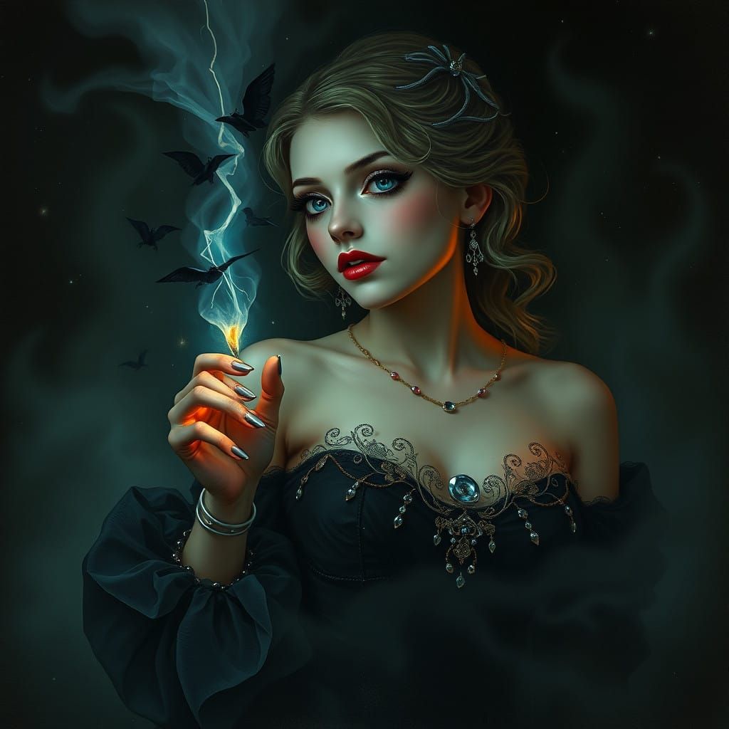 Mysterious Jewel in the Darkness