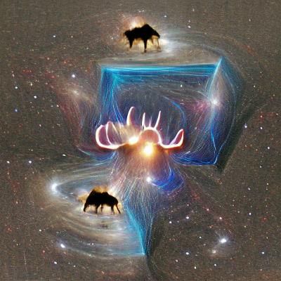 Quantum Moose in Forest Clearing