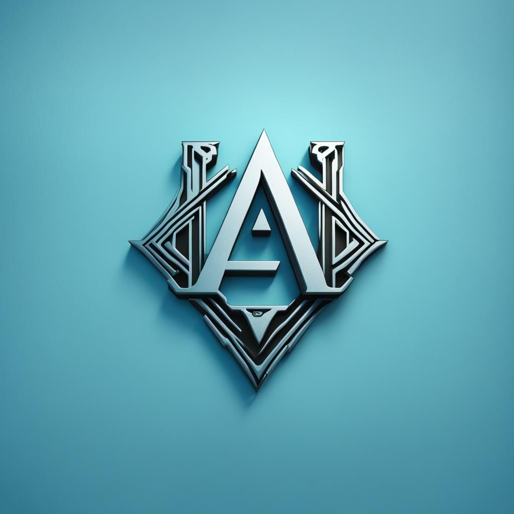 Minimalist Logo for Video Streaming Company in Black and Blu...