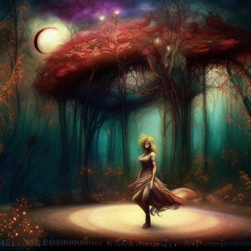 Magical Girl in Post-Apocalyptic Wonderland