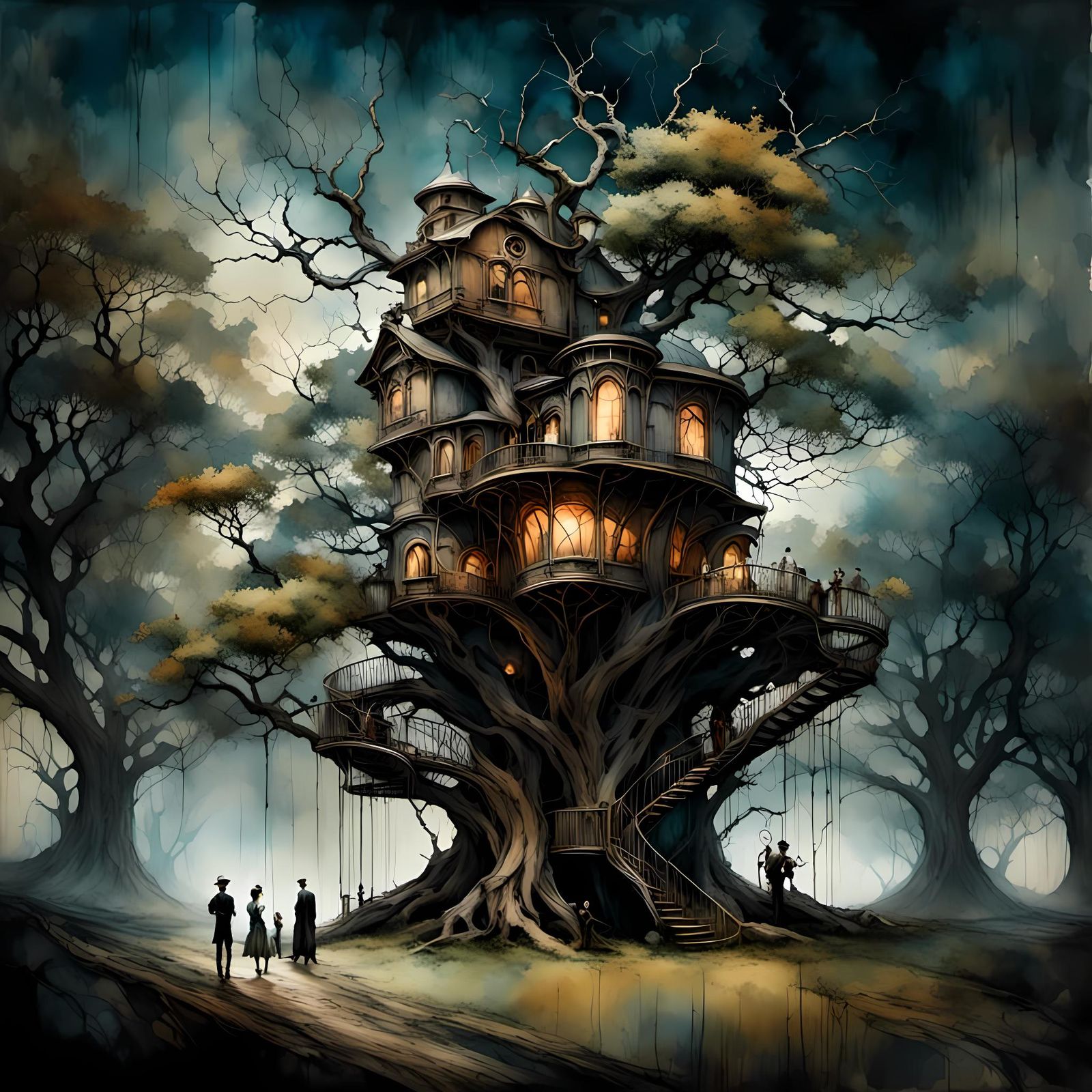 The house in the woods