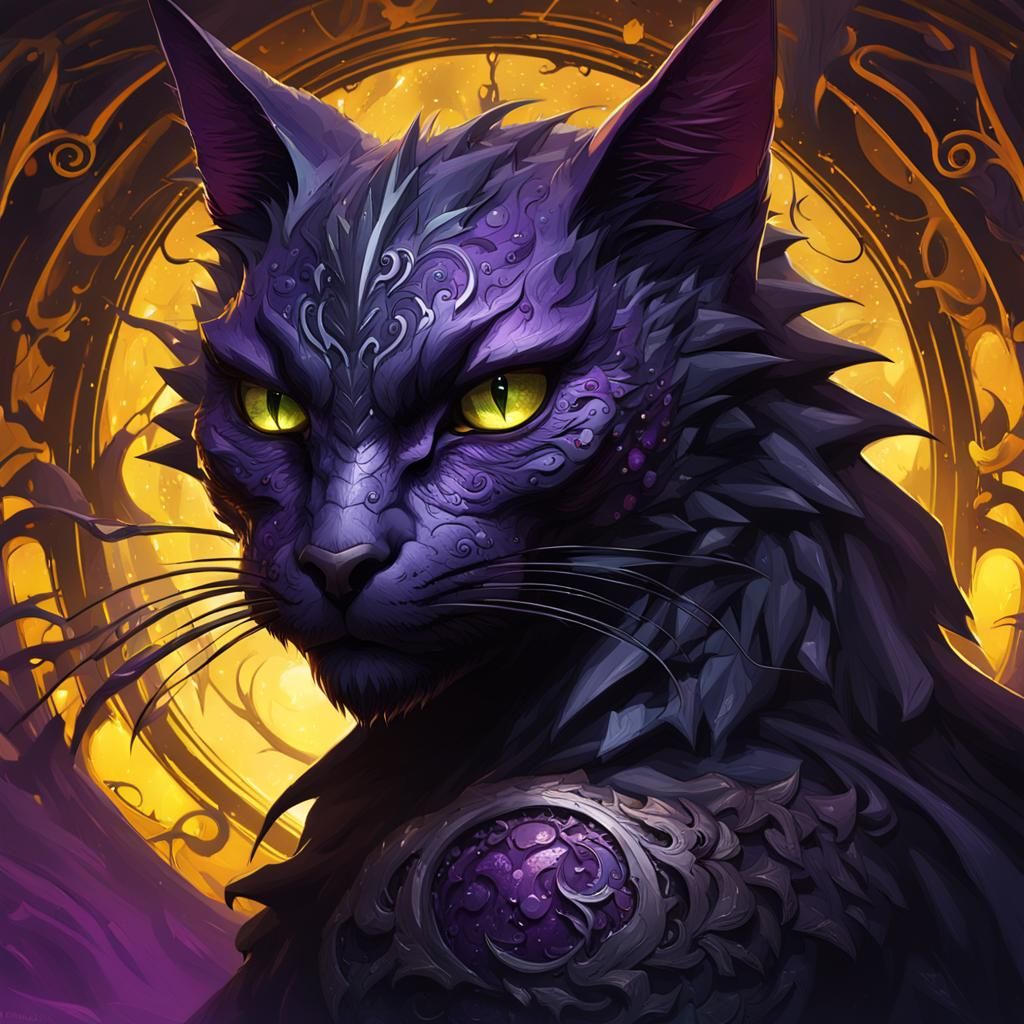 Black cat dragon hybrid 2