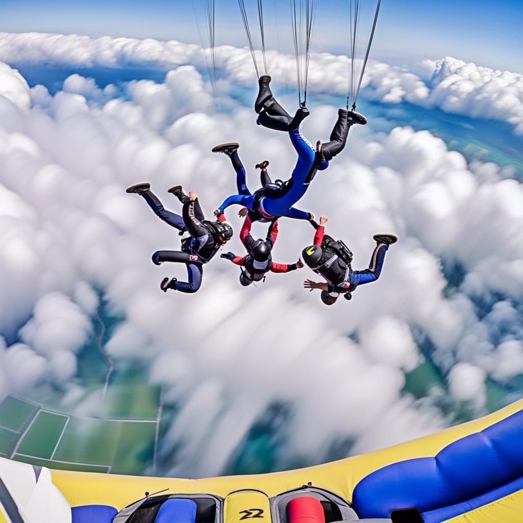 Skydiving Adventure: Freedom in the Clouds