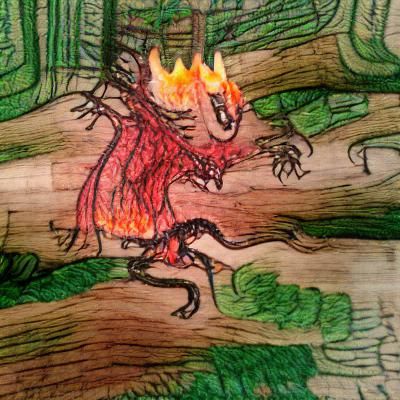 The Jabberwock in Tulgey Wood