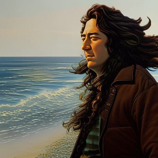 Rory Gallagher: Hyperrealistic Ocean Inspiration