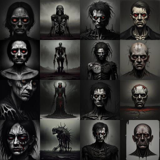 Terrifying Embodiment of Pain and Suffering