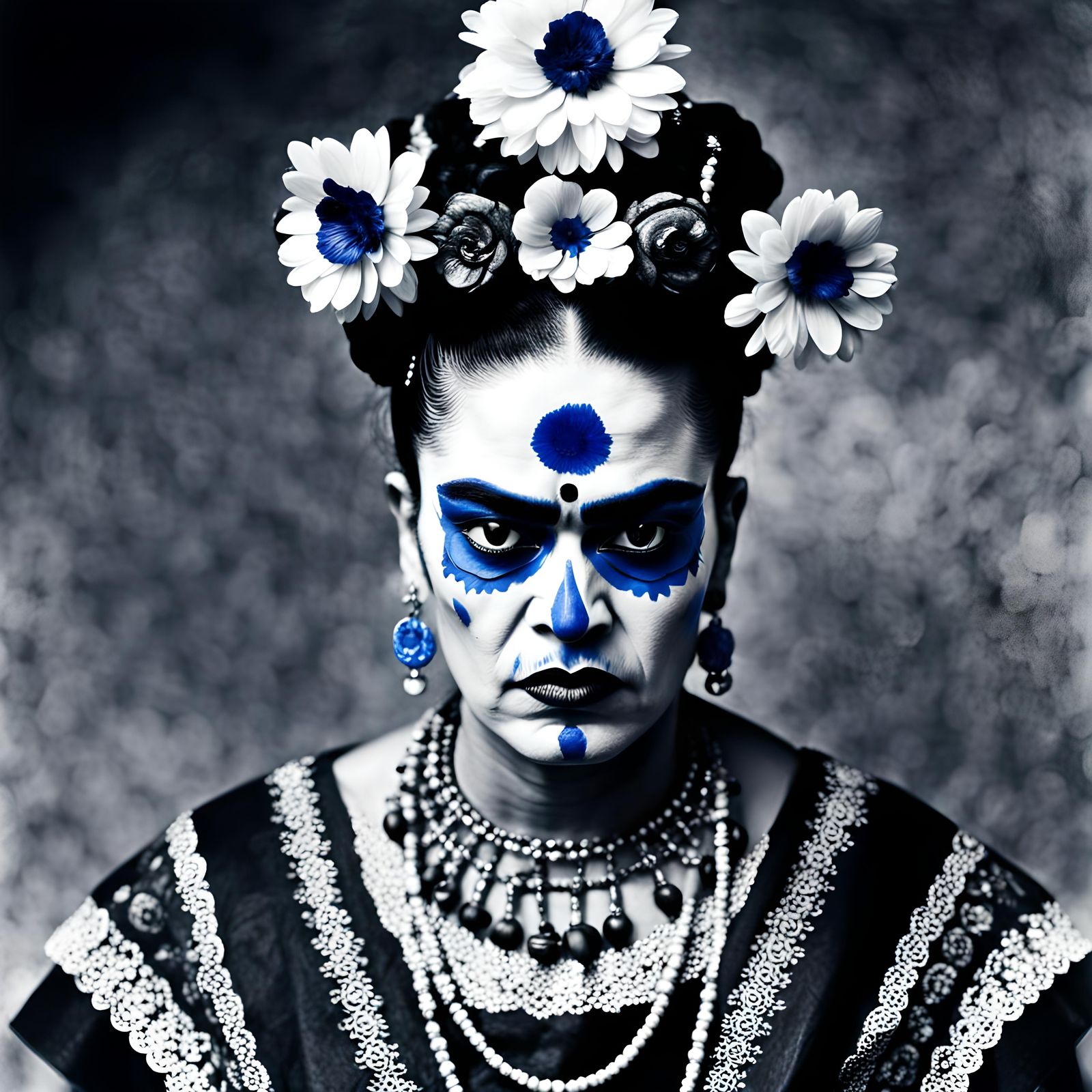 Photograph of Frida Kahlo as Kali