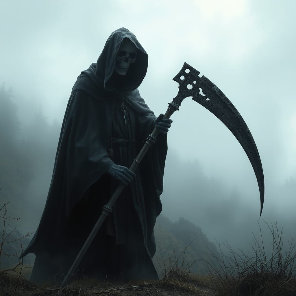 Grim Reaper on Misty Moor