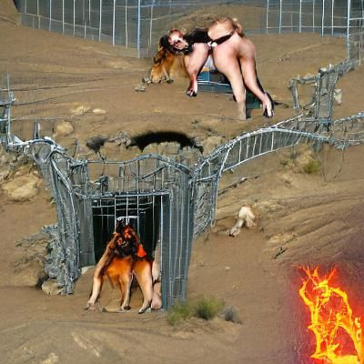 Infernal Gates: A Dramatic Landscape