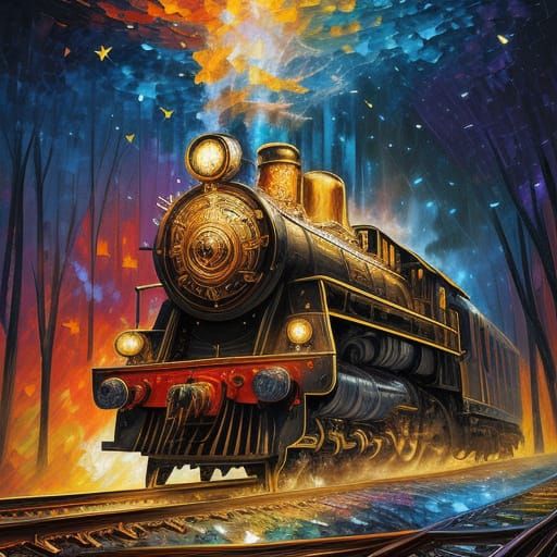 ✨Railway Enchantment✨ Playing With The DreamShaper v8 Again ...