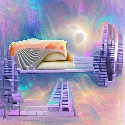 Surreal Dreamcore Scene with Distorted Reality