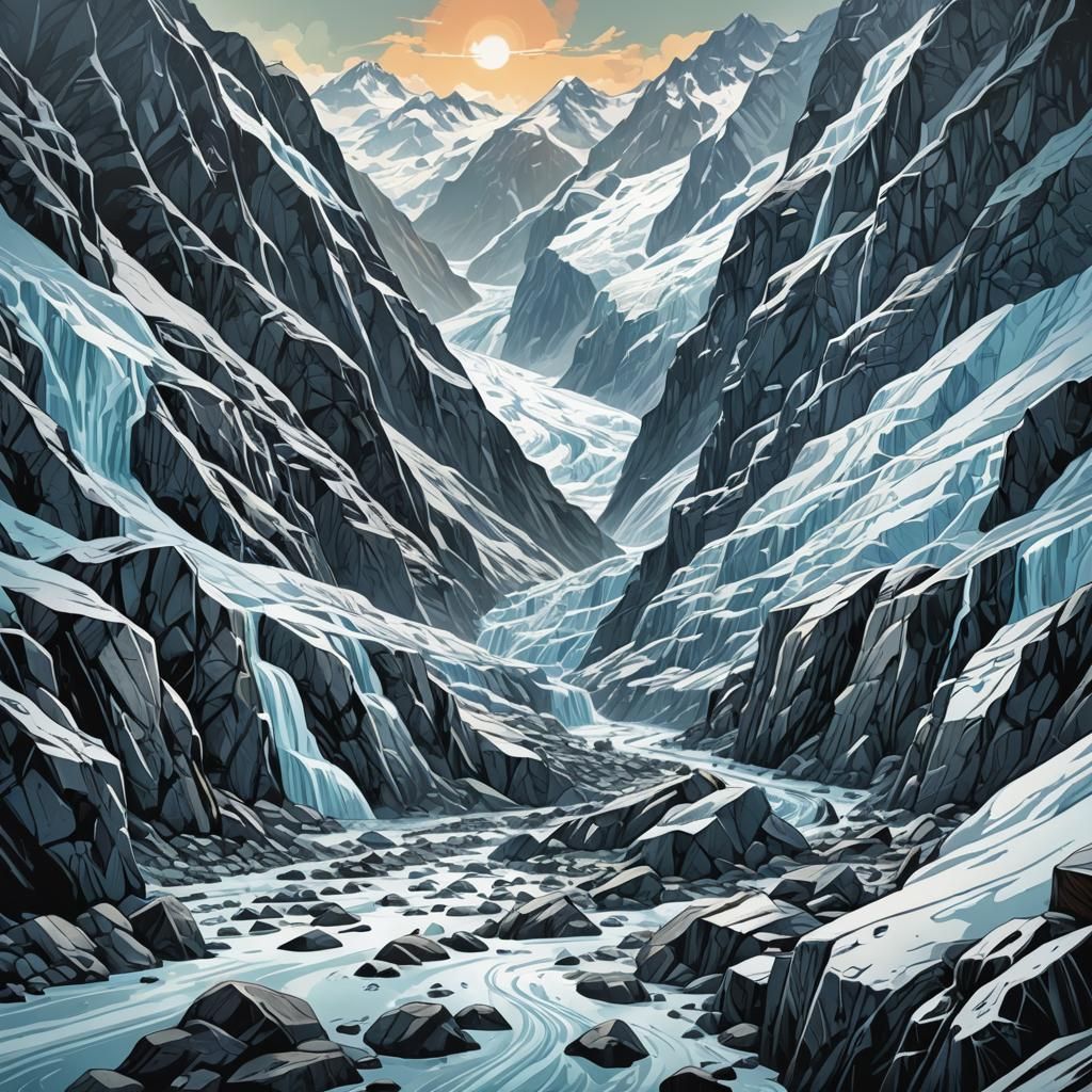 Franz Josef Glacier: Comic Book Art of New Zealand
