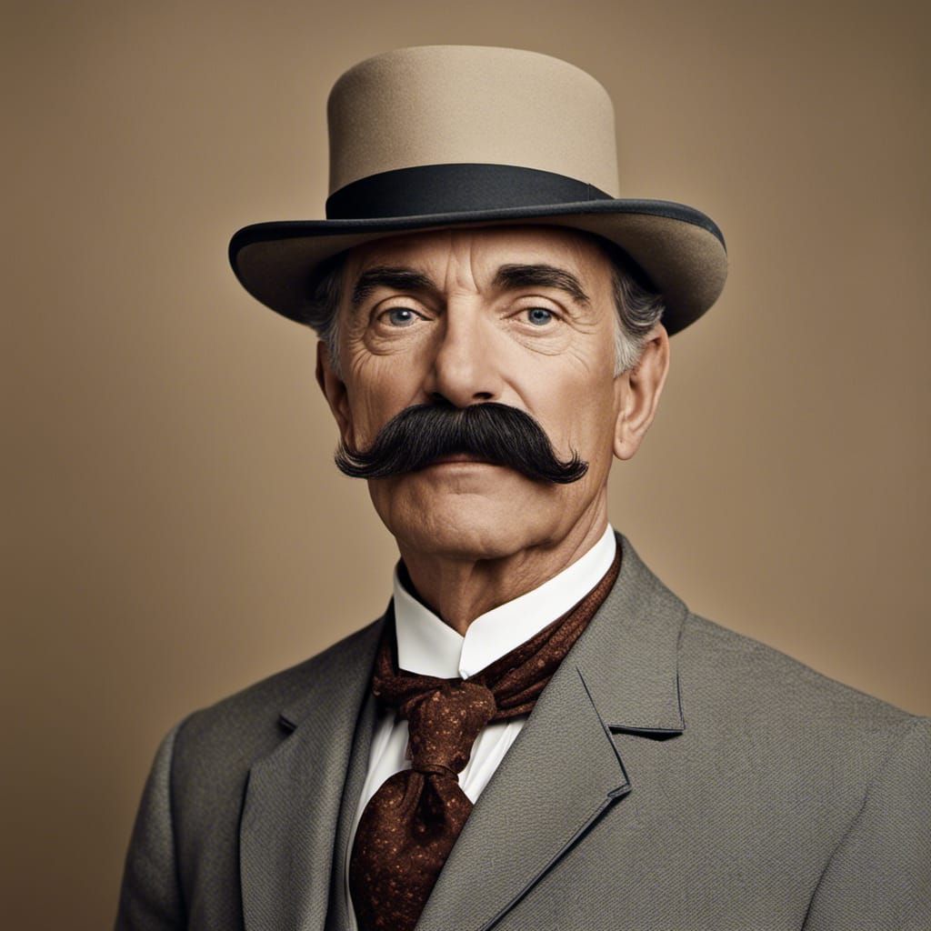 Presidential Portrait with Classic Style