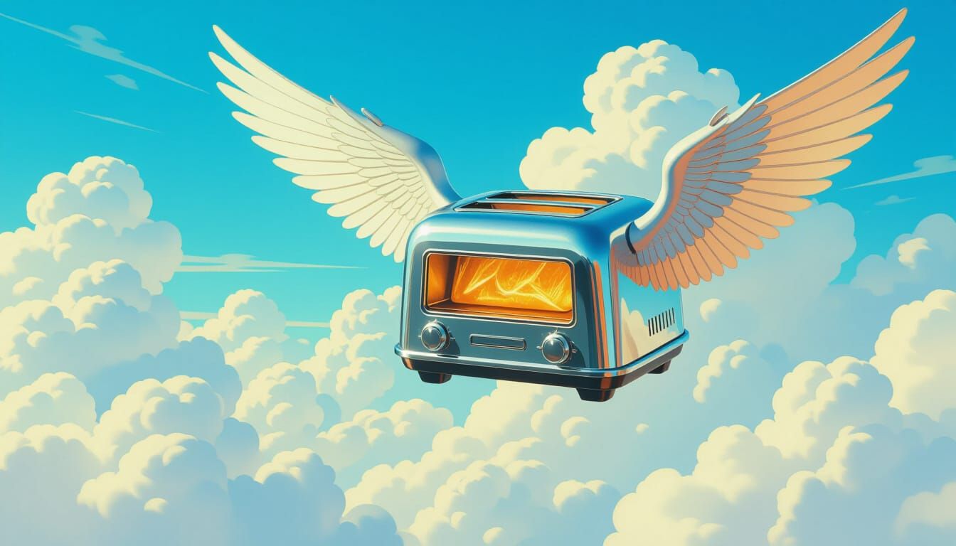 flying toaster oven