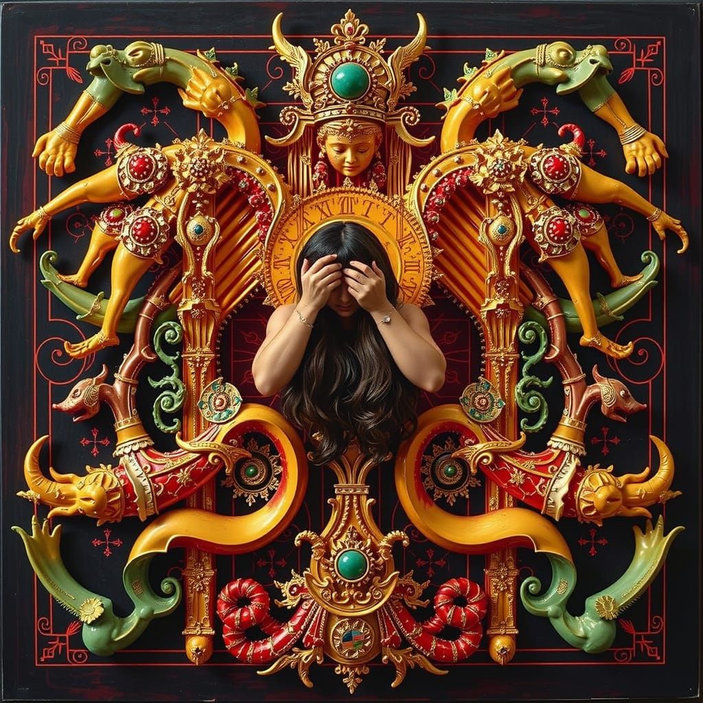 Hyperrealistic Masterpiece of Vivid Colors and Sharp Detail