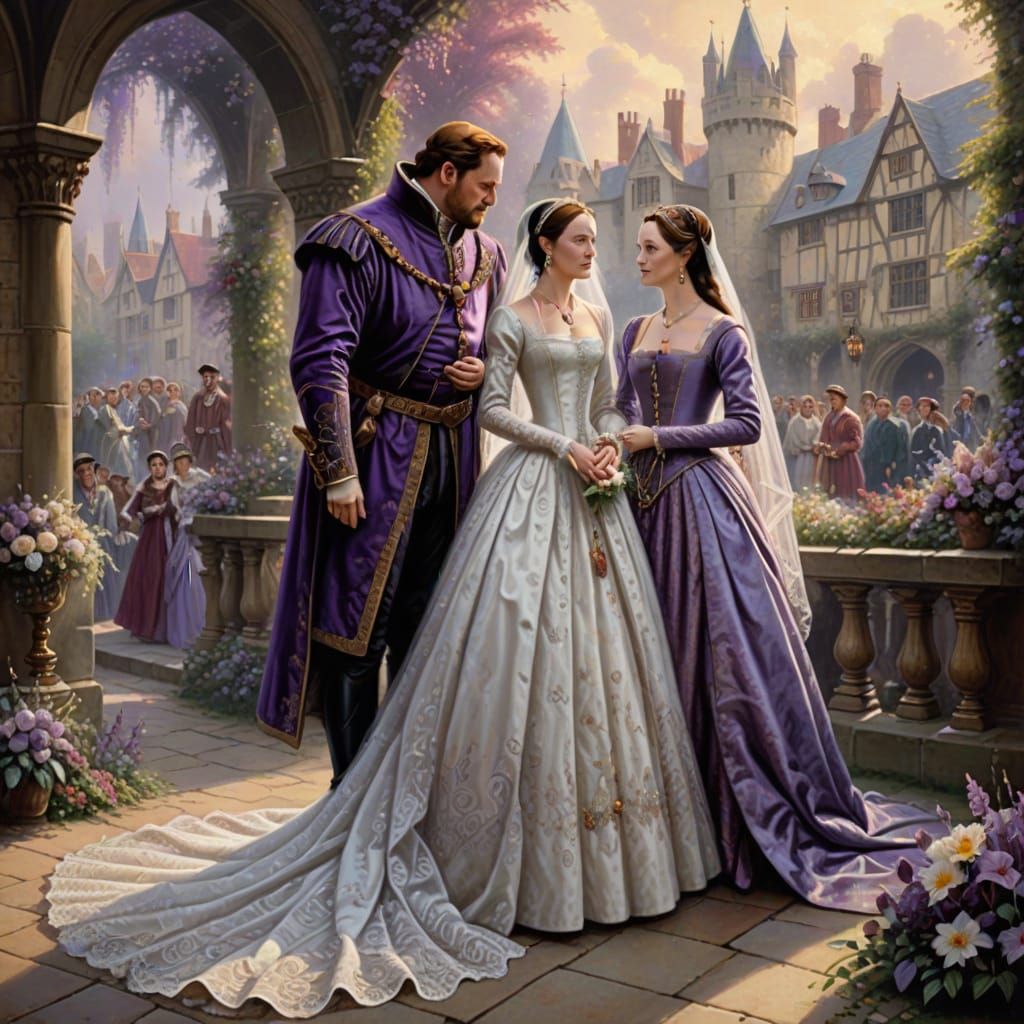 Henry viii and Mary and Anne Boleyn