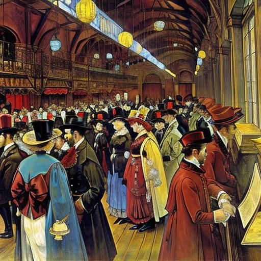 Toulouse-Lautrec Inspired AI Image