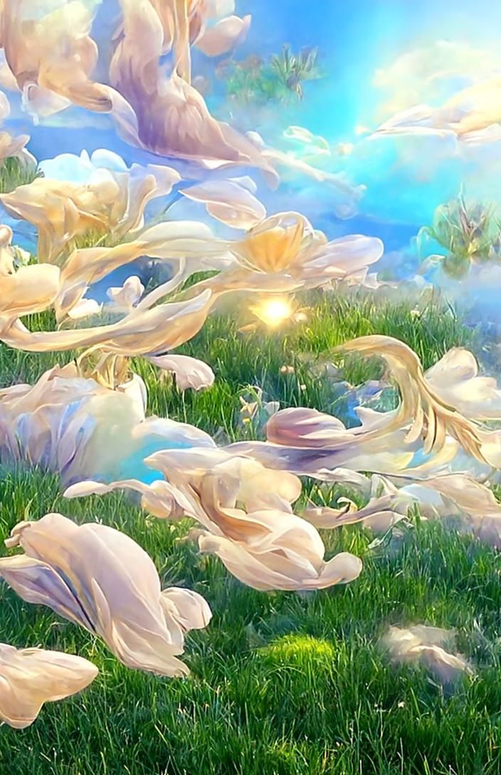 Art Nouveau Flowers with Ornate Details