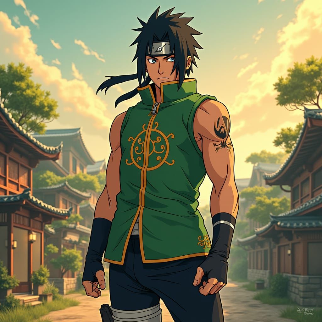 Inuzuka Clan Ninja in Konoha Village: Anime Key Visual