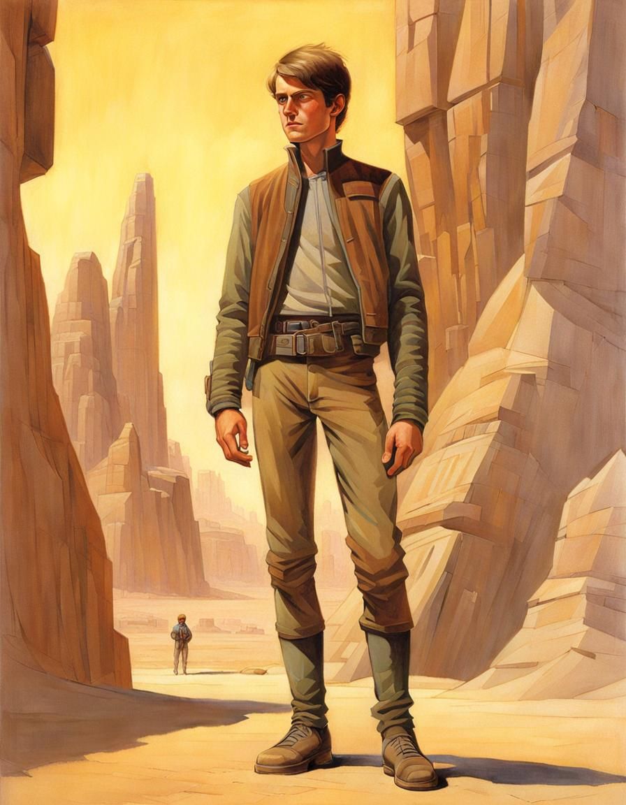 Portrait in Style of Ralph McQuarrie