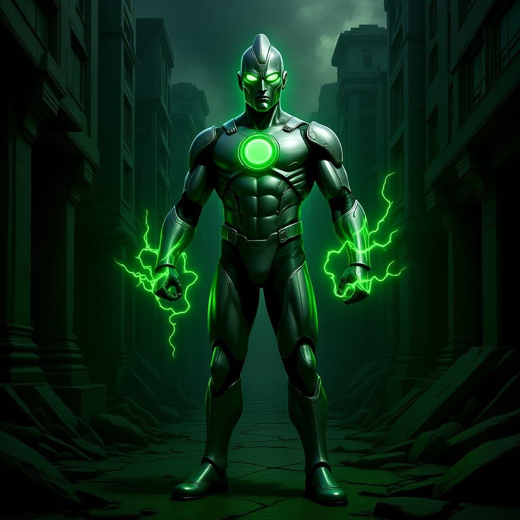 Fusion Hero: Ultraman and Green Lantern