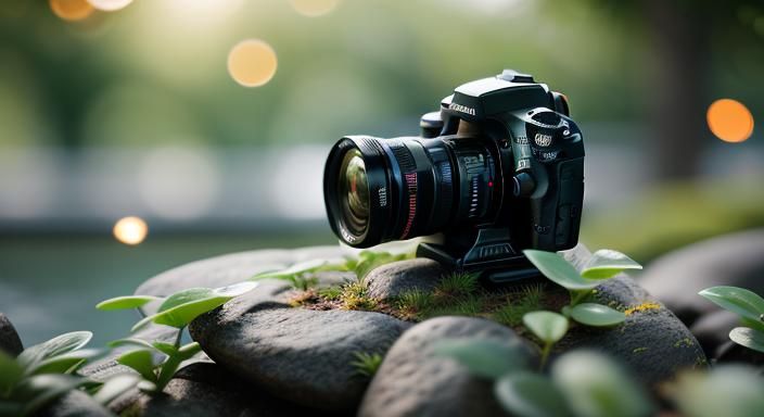 Professional Photography with Natural Bokeh Lighting