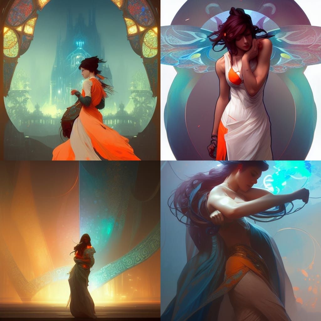 I Love Your Kisses: Hyperdetailed Concept Art