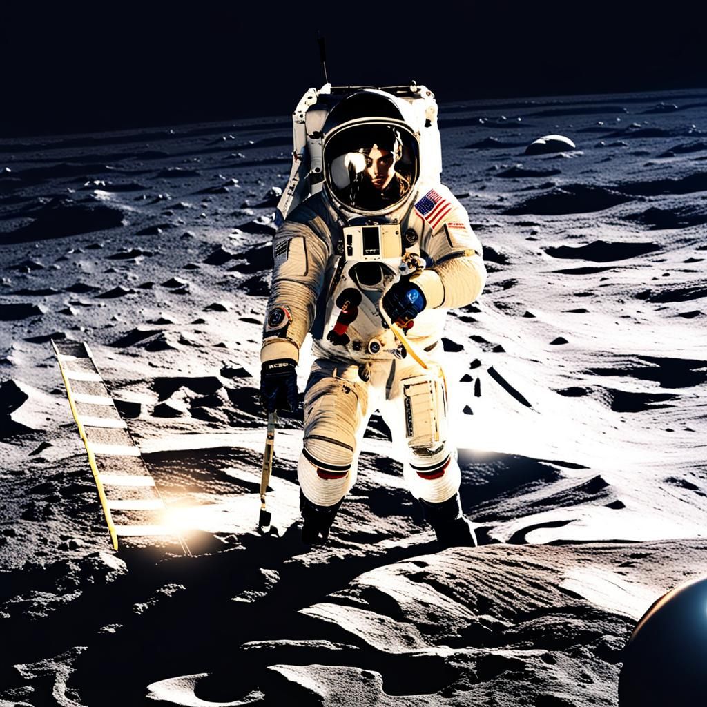 Cristiano Ronaldo Scores Goal on the Moon