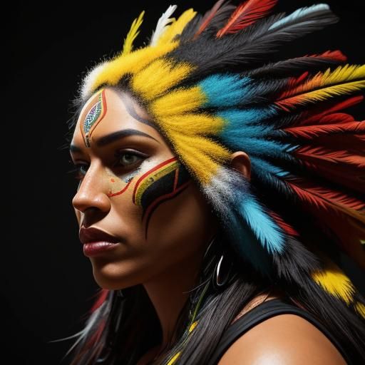 Hyperrealistic Aboriginal Painting of Australian Wildlife