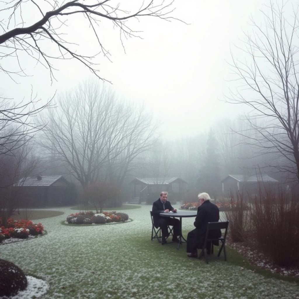 Andrei Tarkovsky's Winter Garden in Muted Hues