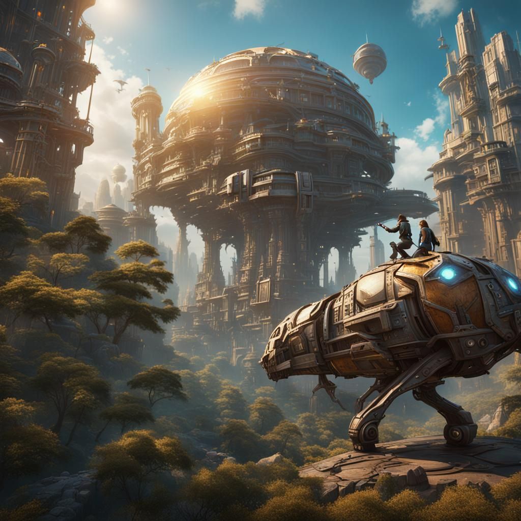 Falconer Escapes Dome City into the Wild