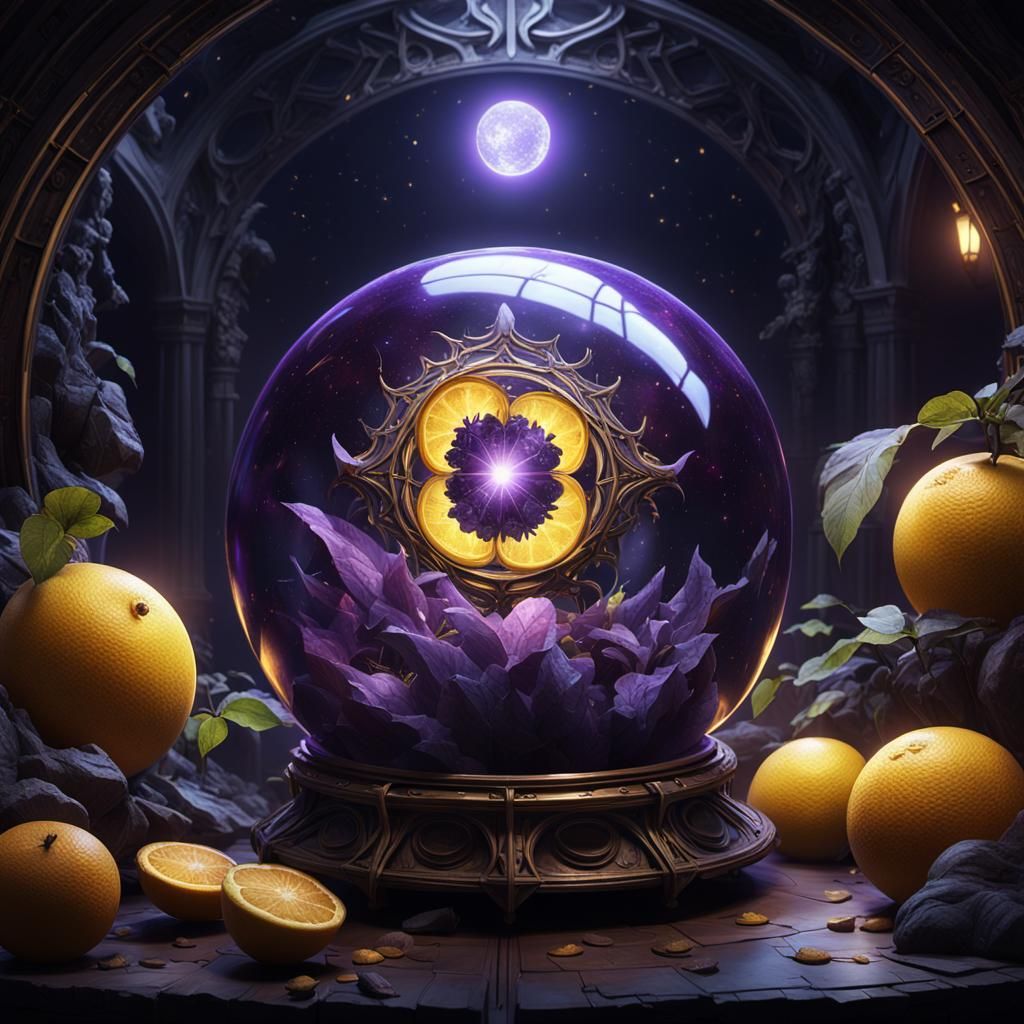 Magical Void Sphere of a Mystikal Fruit from the One Pice An...