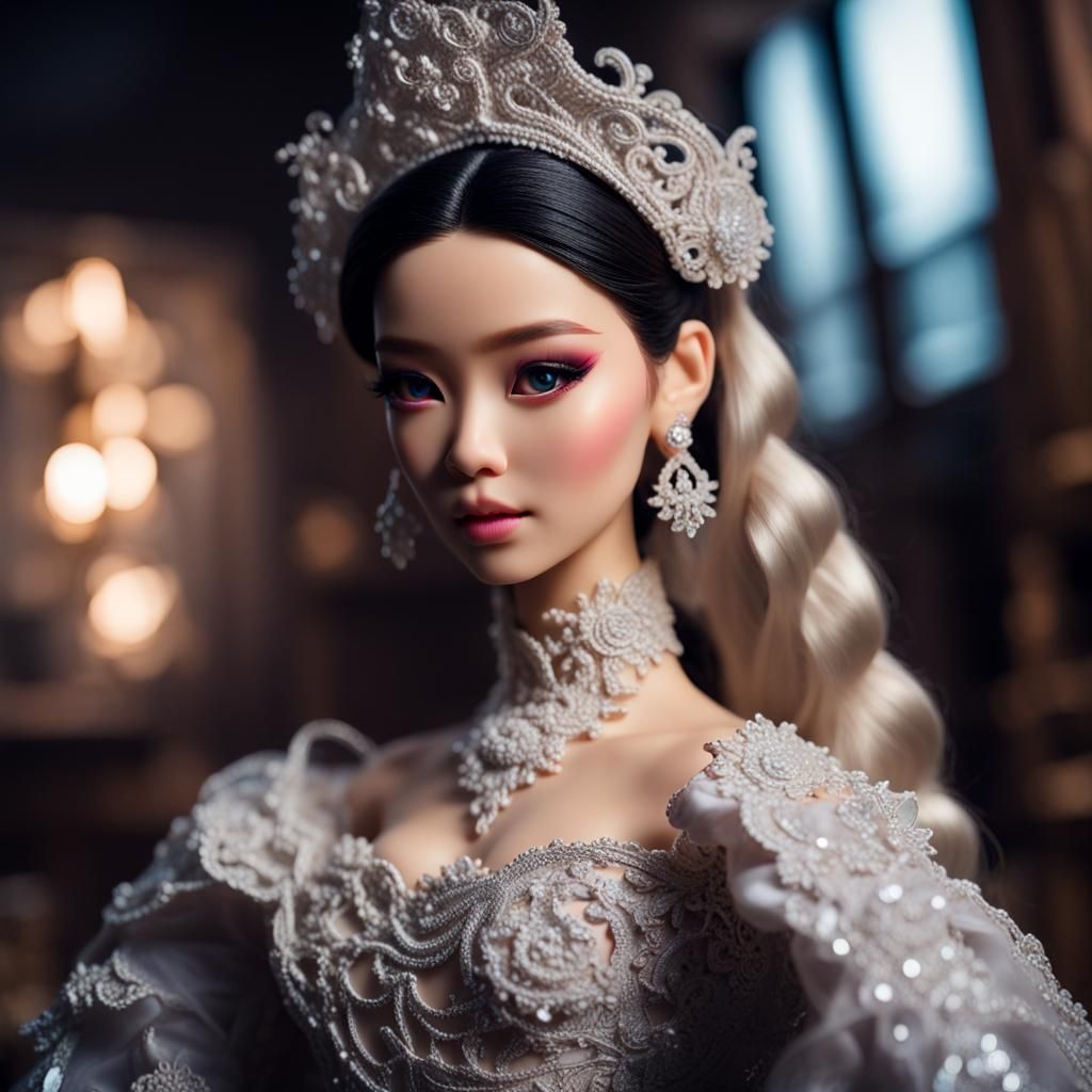 Hyperrealistic Barbie Doll of BTS V