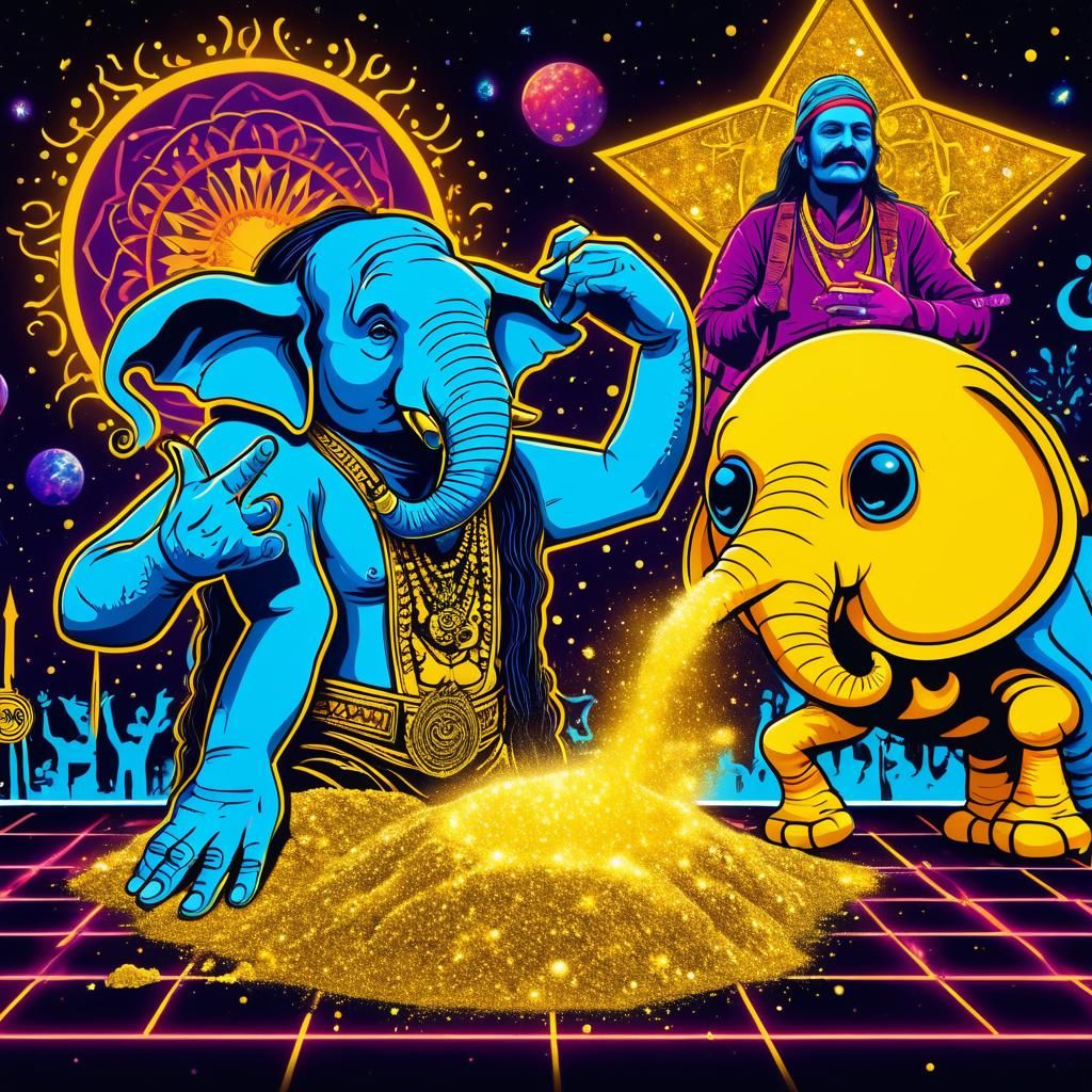 Praying to Lemmy and Ganesh for a Little Gold Dust On My Sno...